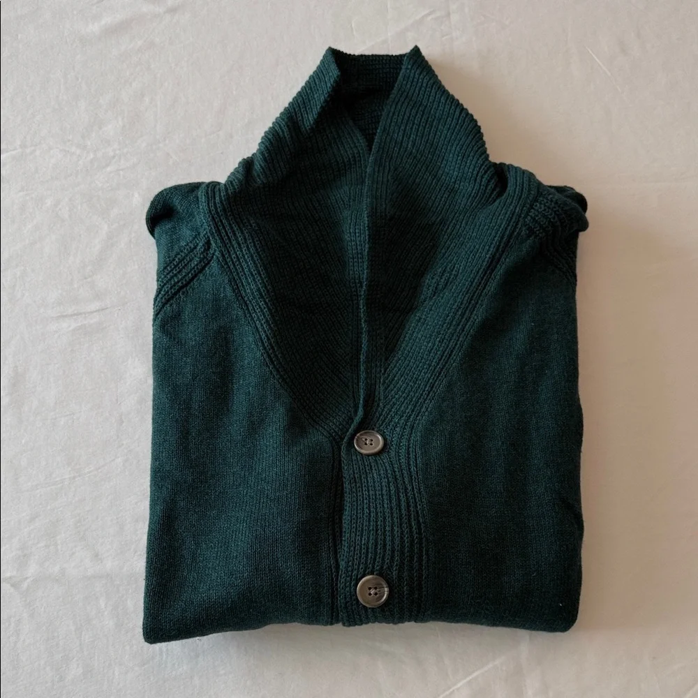 Bonobos Forest Green Men's Cardigan